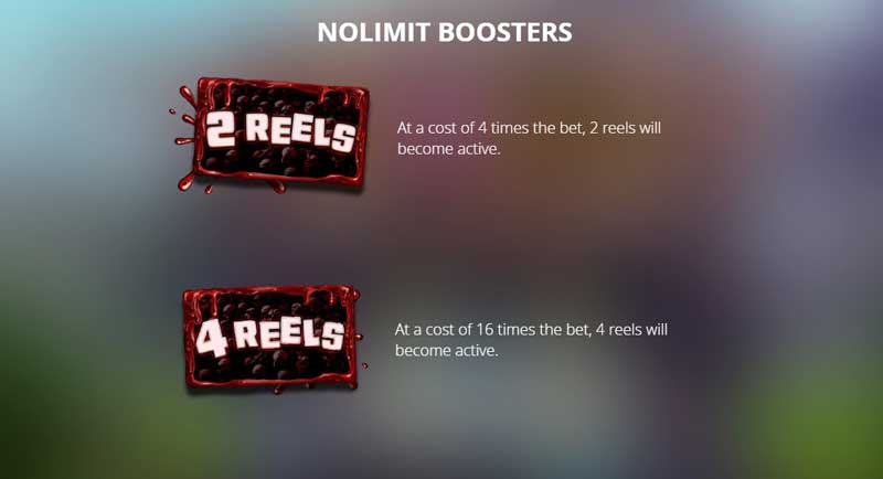 Munchies slot game nolimit boosters